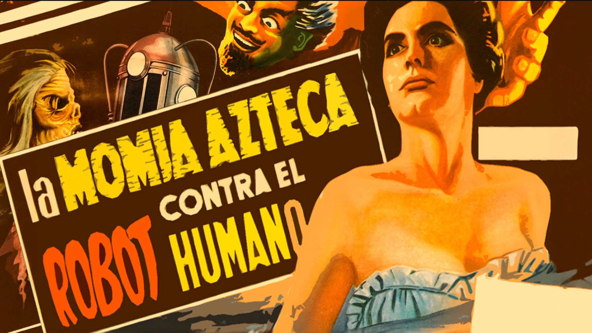 ⁣La Momia Azteca contra el Robot Humano