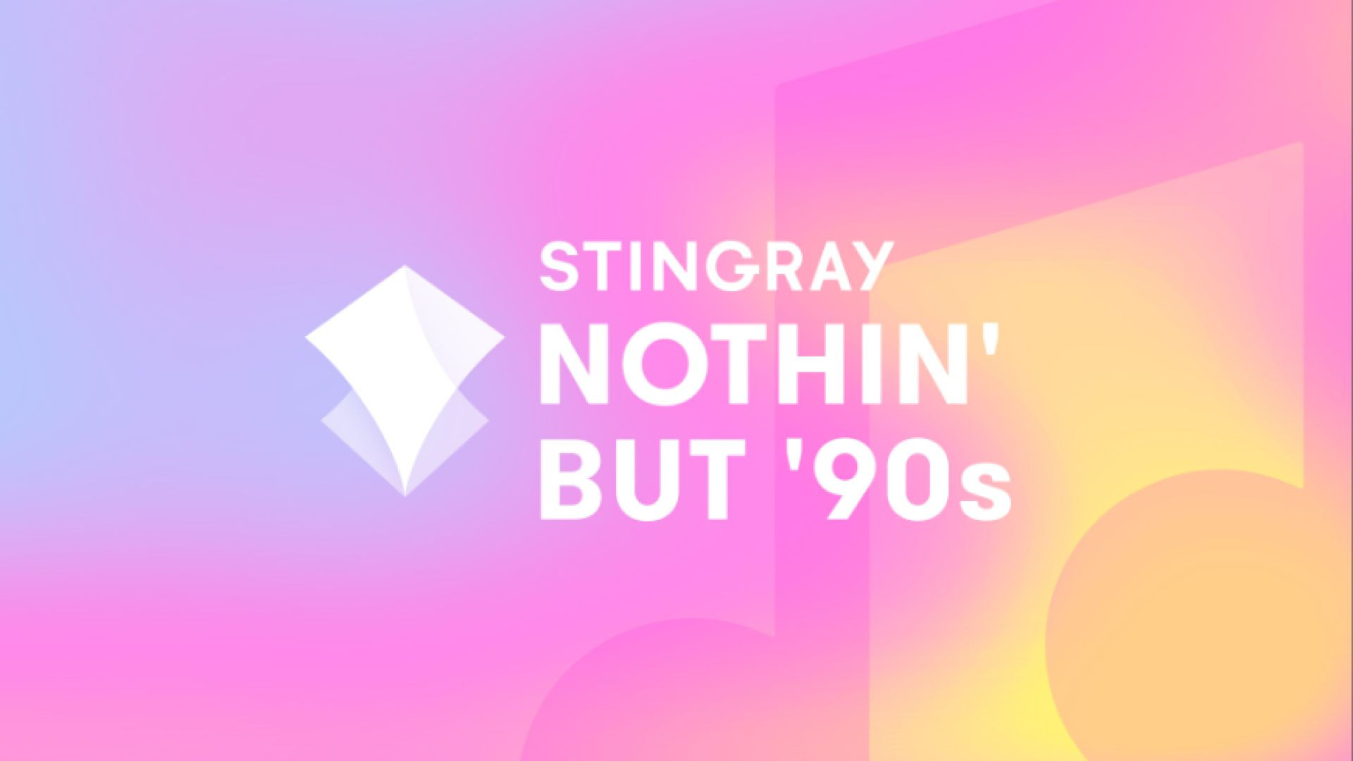 ⁣NOTHIN BUT 90 S BY STINGRAY