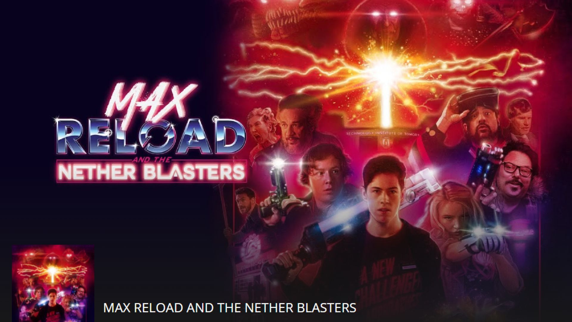 MAX RELOAD AND THE NETHER BLASTERS