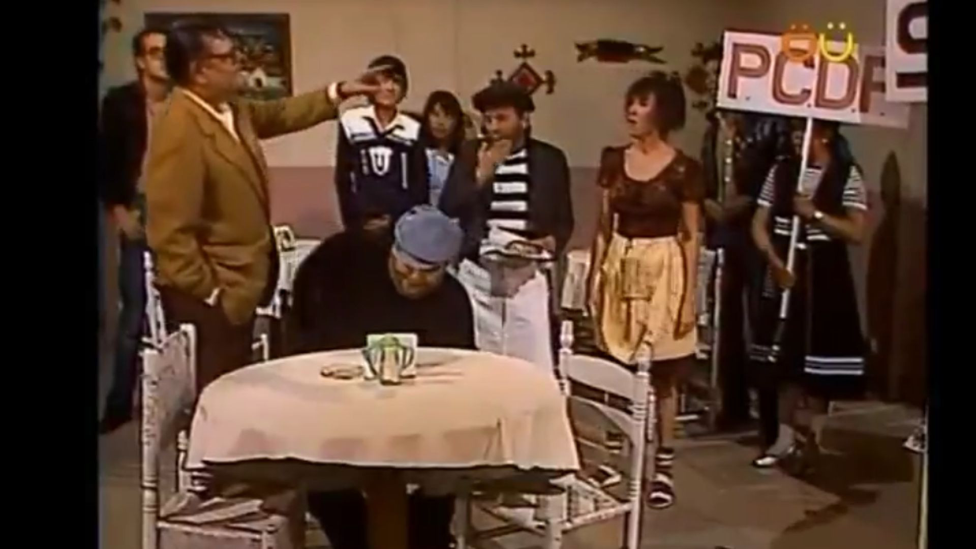 El Chompiras La huelga en el restaurante 1983